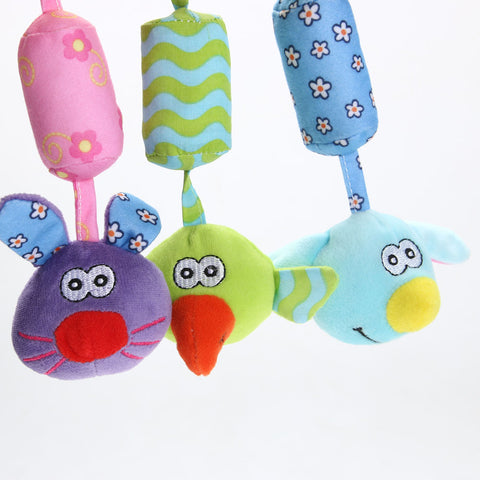 Hanging Cat Head Teether Plus Rattle