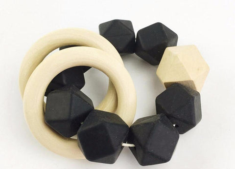 Bracelet & Ring Wooden Teether