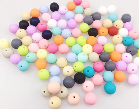 Silicone Round Beads Baby Teether