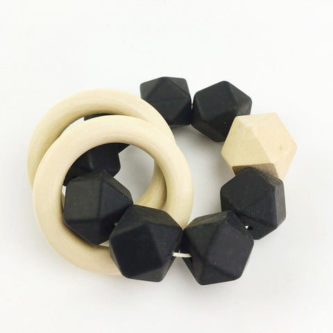 Bracelet & Ring Wooden Teether