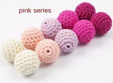 Baby Teether Crochet Beads