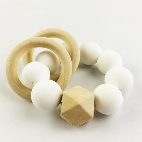 Bracelet & Ring Wooden Teether